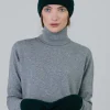 Cashmere Cable Gloves - Bottle