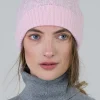 Cashmere Cable Hat - Marshmallow