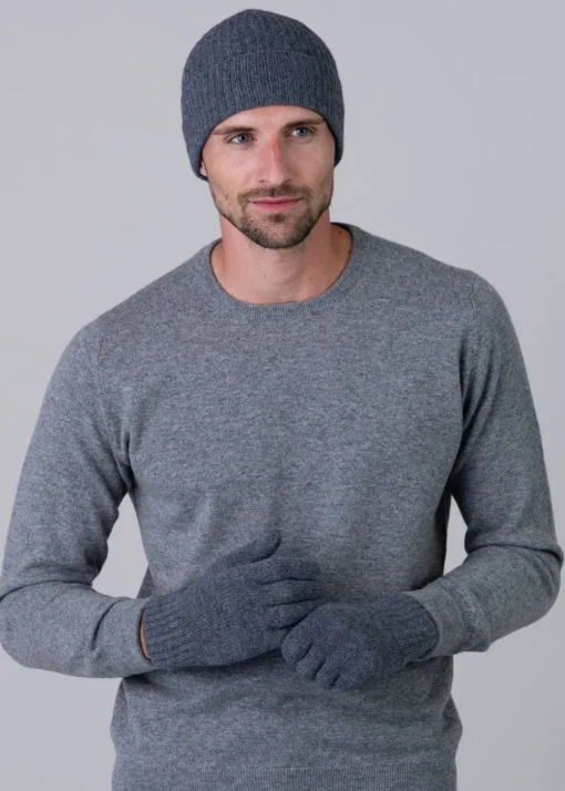 Cashmere Gloves - Derby Grey