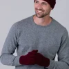 Cashmere Gloves - Claret
