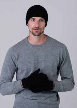 Cashmere Gloves - Black