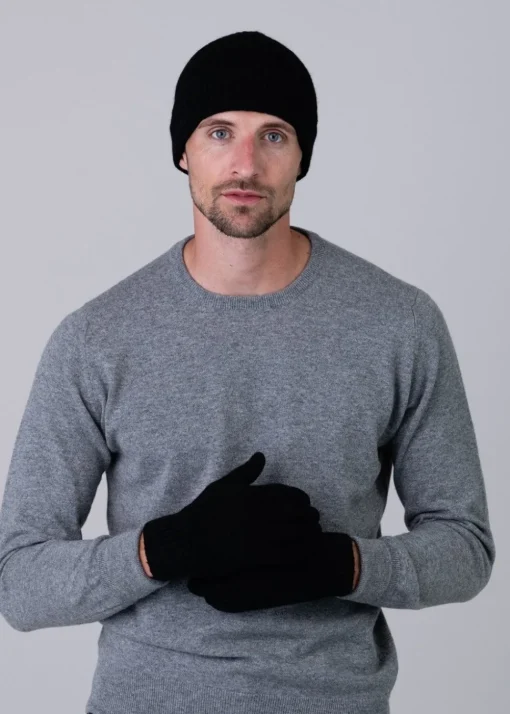 Cashmere Gloves - Black