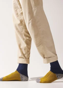 Cawston Bamboo Mid Socks - Navy