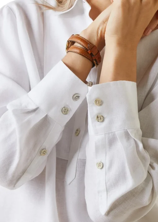 Cazadero Blouse - White