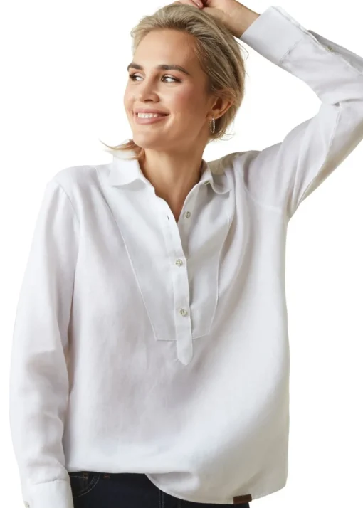 Cazadero Blouse - White