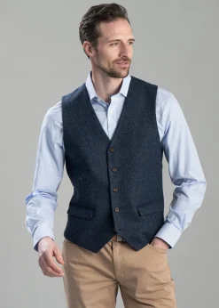 Charlie Waistcoat - Indigo