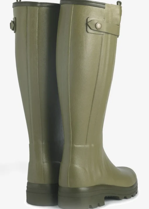 Chasseur Cuir Wellingtons - Vert Vierzon