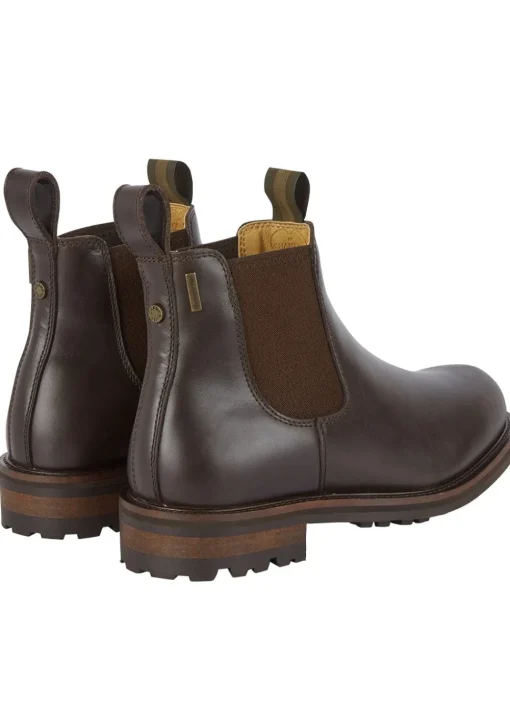 Chelsea Aventure Cuir Boots - Marron Fonce