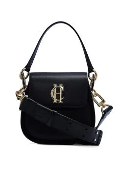 Chelsea Saddle Bag - Soft Black