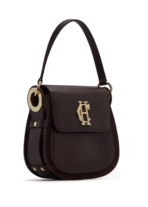 Chelsea Saddle Bag - Chocolate