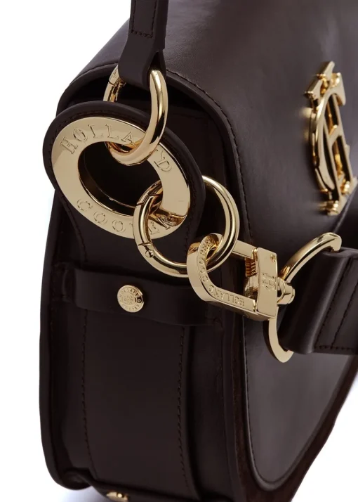 Chelsea Saddle Bag - Chocolate