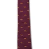 Cheviot Tie - Burgundy Fox