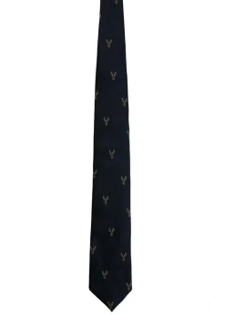 Cheviot Tie - Oxford Navy Stag