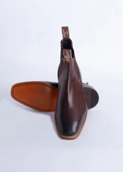 Chinchilla Boots - Bordeaux
