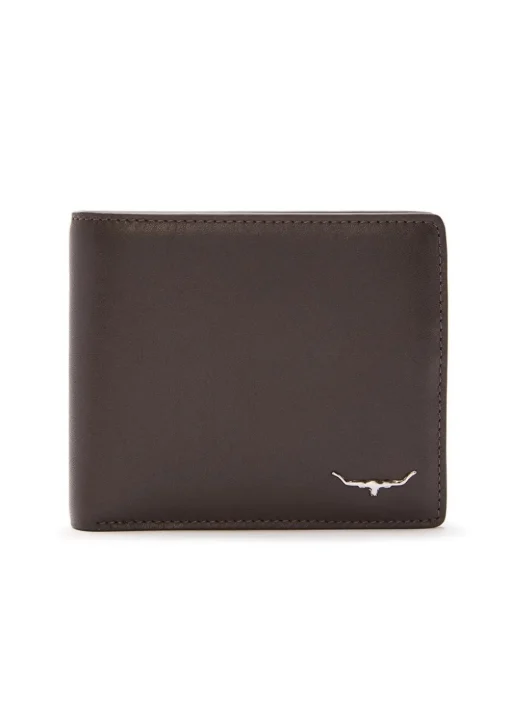 City Slim Bi-Fold Wallet - Chocolate