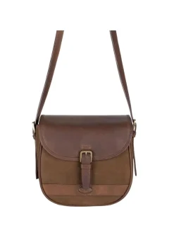 Clara Large Saddle Bag - Walnut
