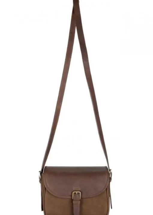 Clara Large Saddle Bag - Walnut