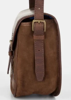 Clara Large Saddle Bag - Walnut
