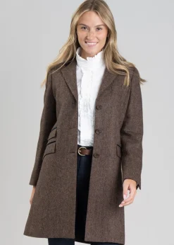 Claremont Coat - Sussex Herringbone