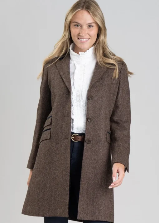 Claremont Coat - Sussex Herringbone