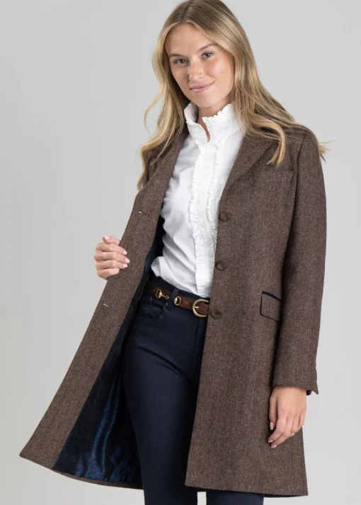 Claremont Coat - Sussex Herringbone