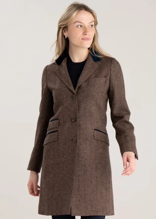 Claremont Coat - Sussex Herringbone