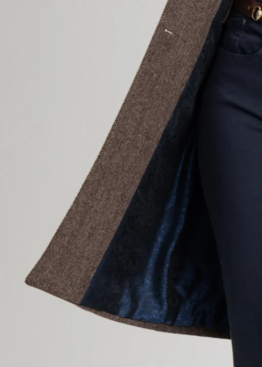 Claremont Coat - Sussex Herringbone