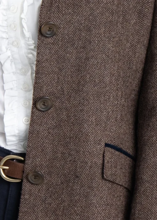 Claremont Coat - Sussex Herringbone