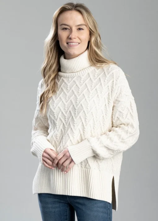 Clarence Knitted Jumper - Aran