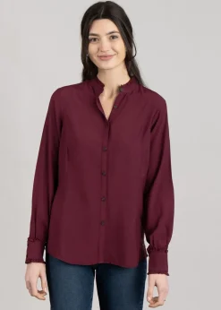 Clarion Blouse - Tawny Port