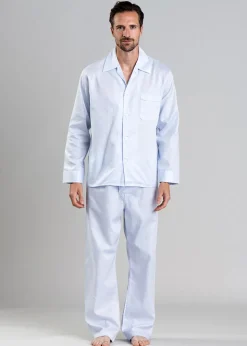 Classic Checked Pyjamas - Blue