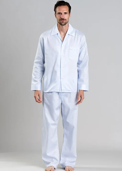 Classic Checked Pyjamas - Blue