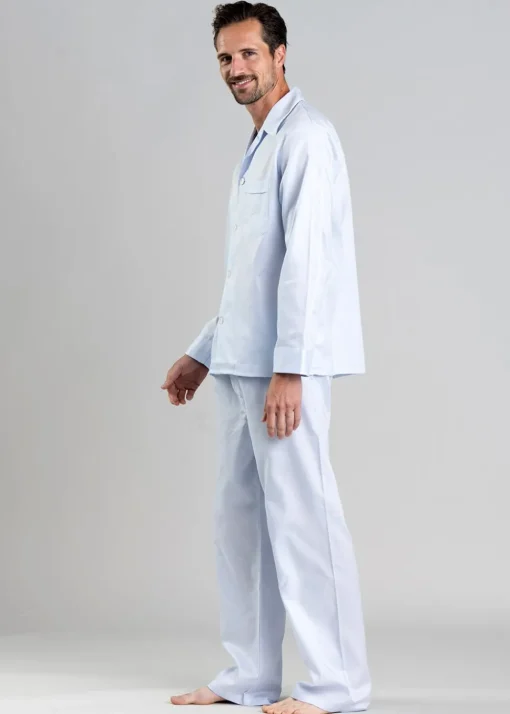 Classic Checked Pyjamas - Blue