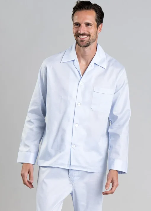 Classic Checked Pyjamas - Blue