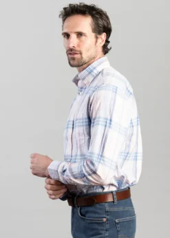 Classic Oxford Check Shirt - Light Pink