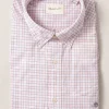 Classic Poplin Check Shirt - Light Pink