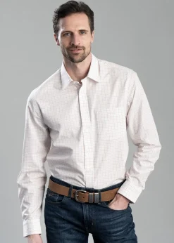 Classic Shirt - White and Red