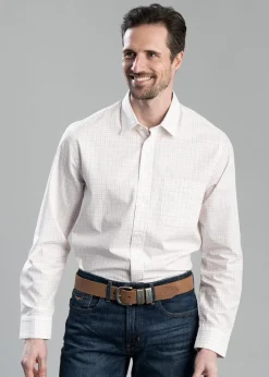Classic Shirt - White and Red
