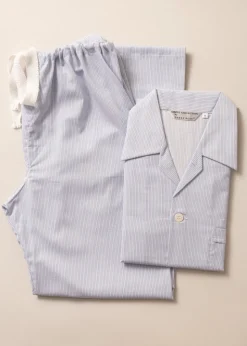 Classic Striped Pyjamas - Blue