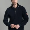 Classic Windproof Sweater - Navy
