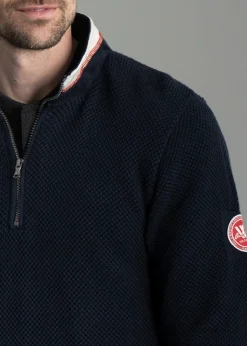 Classic Windproof Sweater - Navy