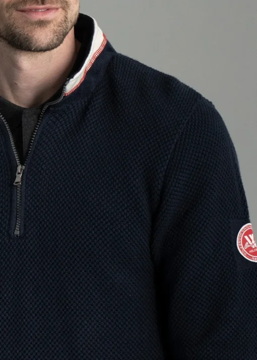 Classic Windproof Sweater - Navy