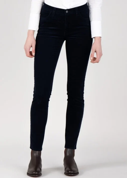 Clover Cord Jean - Navy