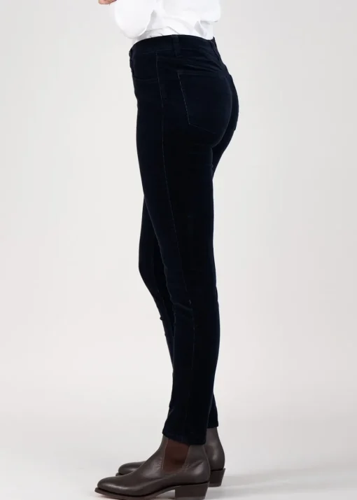 Clover Cord Jean - Navy