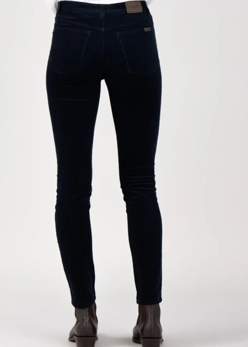Clover Cord Jean - Navy