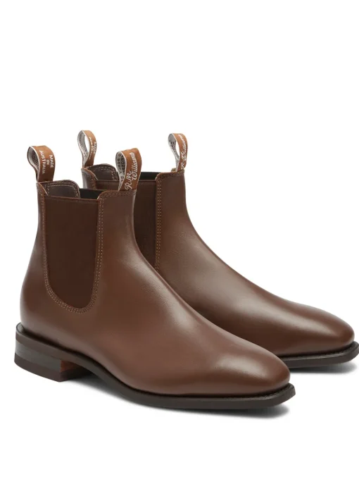 Comfort Craftsman Boots - Dark Tan