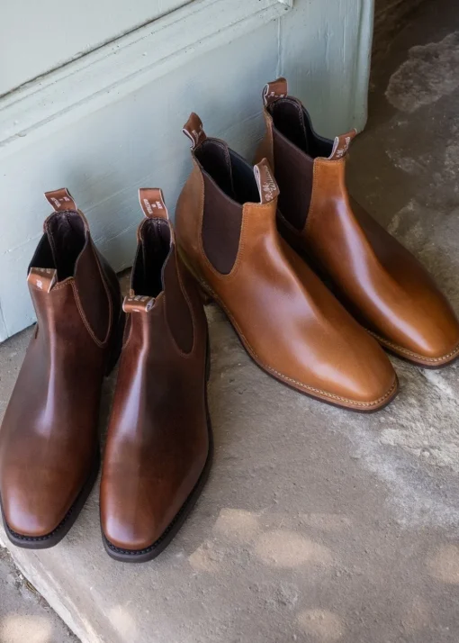 Comfort Craftsman Boots - Mid Brown