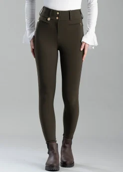 Contour Trousers - Dark Olive