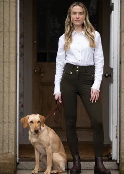 Contour Trousers - Dark Olive
