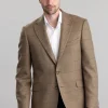 Corbridge Tweed Jacket - Blue and Green Twill with Red and Royal Blue Check